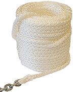 New England Ropes 50H801600250 Megaplait Chain Rode 1/2"X250´