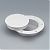 Nicro N10863DW 3" White Snap-In Deck Plate
