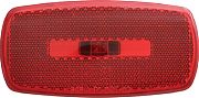Optronics MC32RBBP Marklight Oval RV Blkbase Red