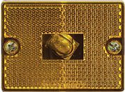 Optronics MC36ABP Clrnce Mrkr Sq Amber Std Mnt