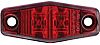 Optronics MCL13R2BP LED Mini Clearance/Marker Red