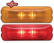 Optronics MCL61AS Fleet Count Thin LED Marker/Clearance Light - Amber