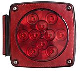 Optronics TLL90RK Under 80" Waterproof LED Trailer Light Set 2/PK