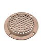 Perko 0086006PLB Round Strainer Bronze - 6"