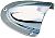 Perko 0339DP0CHR Clam Shell Ventilator - Chrome