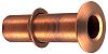 Perko 0348DP5PLB Extra Long Thru-Hull Connector - 3/4"