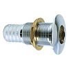 Perko 0350008DPC Thru-Hull Connector - Chrome Plated Bronze - 1-1/2"
