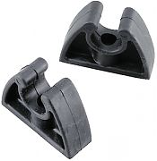 Perko 0477DP0BLK 3/4" Pole Storage Clips 2/CD