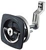 Perko 0931DP2BLK Flush Lock & Latch - Adjustable
