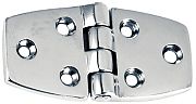 Perko 0951DP1CHR Hat Hinges - Chrome Bronze - 3"