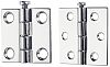 Perko 0952DP9CHR Butt Hinge - Removable Pin - 3" x 3"