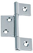 Perko 0957DP0CHR Non-Mortised Hinge