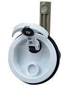 Perko 1092DP1WHT "T" Handle Flush Lock Latch - Latch