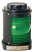 Perko 1127GA0BLK Series 1127 Starboard Side Light - Green