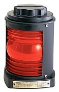 Perko 1127RA0BLK Series 1127 Port Side Light - Red
