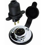 Perko 1189DP0CHR Brass Deck Connector