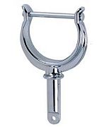 Perko 1227DP0CHR North River Type Rowlock Horns - Chrome