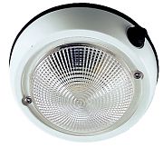 Perko 1253DP1WHT 4" Exterior Surface Mount Dome Light