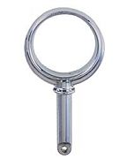 Perko 1267DP0CHR Round Type Rowlock Horns - Chrome
