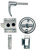 Perko 1280DP0CHR Flush Cup Rim Latch Set
