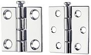 Perko 1293DP6CHR Butt Hinge - Removable Pin - 2-1/2" x 2-1/2"