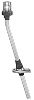 Perko 1311DP4CHR 32-3/8" All-Round Telescoping Pole Light with Base