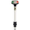 Perko 1616DP2BLK 12" Stealth Series LED Bi-Color Pole Light