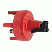 Perko Dual Battery Switch with Mounting Ring & Legs - Bulkhead Mount