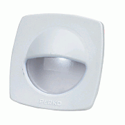 Perko LED Utility Light with SNAP-ON Front Cover - White