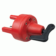 Perko Single Battery Disconnect Switch with Mounting Ring & Legs - Bulkhead Mount