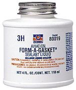 Permatex 80019 .25 Pt Aviation Form A Gasket