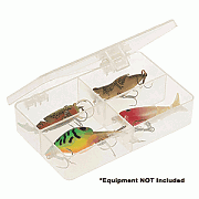 Plano Four-Compartment Tackle Organizer - Clear