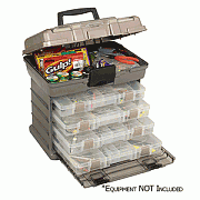 Plano Guide Series Stowaway Rack Tackle Box System - Graphite/Sandstone