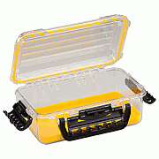 Plano Waterproof Polycarbonate Storage Box - 3600 Size - Yellowith Clear