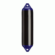 Polyform F-1 Twin Eye Fender 6" X 24" - Black