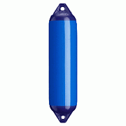 Polyform F-1 Twin Eye Fender 6" X 24" - Blue