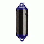 Polyform F-2 Twin Eye Fender 8.2" X 25" - Black