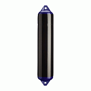 Polyform F-4 Twin Eye Fender 8.5" X 40.5" - Black