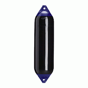 Polyform F-6 Twin Eye Fender 11" X 42" - Black