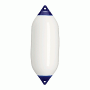 Polyform F-7 Twin Eye Fender 15" X 41" - White