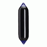 Polyform F-8 Twin Eye Fender 15" X 58" - Black