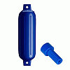 Polyform G-3 Twin Eye Fender 5.5" X 19" - Cobalt Blue with Adapter