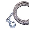 Powerwinch 50´ X 7/32"´ Cable Galvanized with Hook for Use with 912, 915, VS190