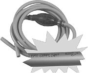 Quicksilver 32-8M0061890 W Fuel Line 9 Ft Qs   Mz