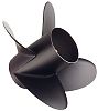 Quicksilver QA2185X Diamond 4 14-1/2" X 18" 4 Blade LH Propeller
