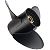 Quicksilver QA3810R Black Diamond 9-7/8" X 11-1/4" 3 Blade RH Propeller
