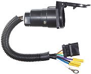 RV Designer P123 4 Way Flat To 7 Way Sockt Adpt