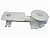 Raritan 1248W Base Assembly for PHII and PHEII Toilets