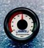 Raritan MK2B12 Rudder Indicator 2" Round Analog Panel Meter 12 Volt Black