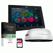 Raymarine Axiom+ 12 RV Chartplotter/Fishfinder with Raymarine Quantum Q24C Radar Bundle